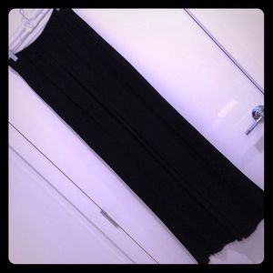 RAQUEL ALLEGRA - Black crepe wide leg 👖